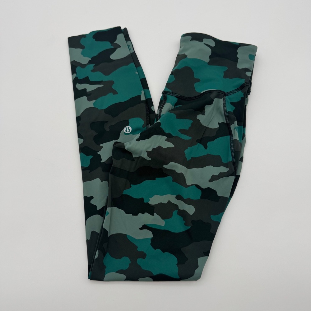 Lululemon Wunder Train High Rise Tight 25 Heritage 365 Camo Brier Rose Multi 2